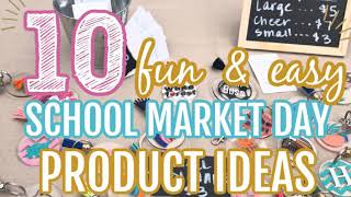 10 Easy School Market Day Ideas to Make amp Sell [upl. by Aniakudo]