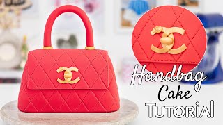 Purseonalize 😉 your DESSERT table with this DIY handbag CAKE [upl. by Laurance]