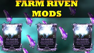 Warframe  What Are Riven Mods How To Farm Riven Mods [upl. by Elephus]