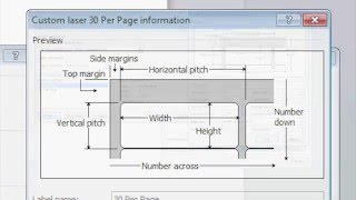 How To Make Custom Label Templates In Microsoft Word [upl. by Rehportsirhc489]