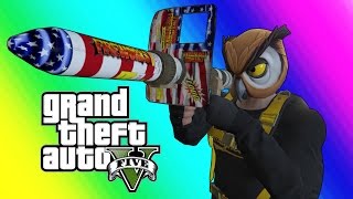 GTA 5 Online Funny Moments  Floating RPG amp Batcoon Dumpster Company [upl. by Dalpe]