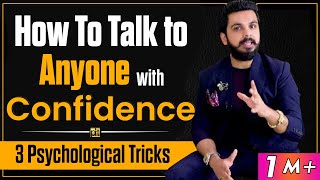 How to Talk to Anyone with Confidence  3 Psychological Tricks  Communication Skills  PRT [upl. by Paz]