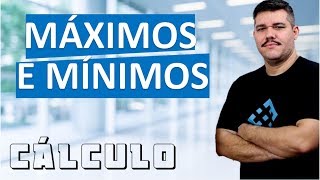 📚 MÁXIMOS E MÍNIMOS Por DERIVADA  Cálculo 1 34 [upl. by Nylorahs]