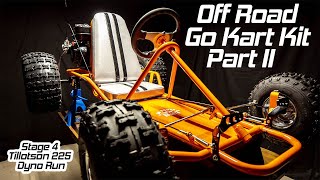 Off Road Vintage Go Kart Kit Build  Part 2 [upl. by Adnomar]