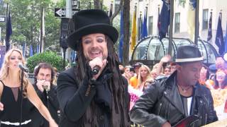 Boy George and Culture Club  Do You Really Want To Hurt Me at Today Show  7215 [upl. by Orlanta]