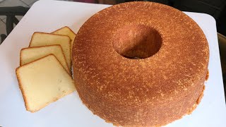 How to make a Butter quotPlainquot Pound cake with no icing [upl. by Nohtahoj442]