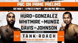 Tank vs Roach FIGHT NIGHT PRELIMS  TankRoach [upl. by Harlie]