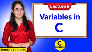 C08 Variables in C Programming  C Programming Tutorials [upl. by Foscalina575]