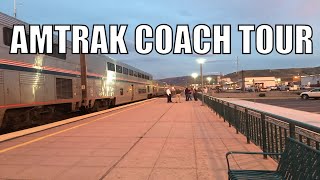 AMTRAK COACH TOUR Superliner Equipment [upl. by Kehr954]