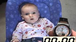 Infant Looking Time Habituation Activity 2 from quotWhat Babies Can Doquot DVD [upl. by Shelton]