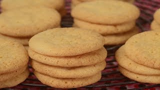 Vanilla Wafers Recipe Demonstration  Joyofbakingcom [upl. by Enyt]