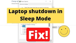 How To Fix Auto Shutdown Problem in sleep mode On Laptop Or PC [upl. by Viking]