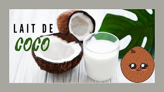 LAIT DE COCO AU THERMOMIX [upl. by Ynahpets]