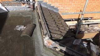 Cold Flat Roof Ridge Venting Example [upl. by Shelley]