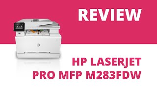 HP Color LaserJet Pro MFP M283fdw A4 Colour Multifunction Laser Printer [upl. by Akihsat]