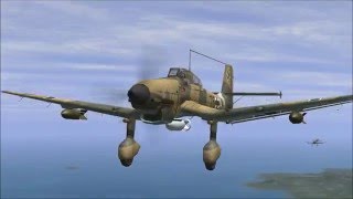 IL2 Sturmovik 1946  Historically accurate Stuka siren sound [upl. by Leverick]