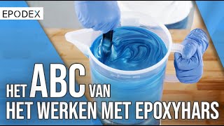 Het ABC van het werken met epoxyhars  Epoxy Basics [upl. by Beatriz785]