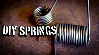 DIY Springs Make Your Own Springs at Home [upl. by Alexandra533]