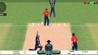 india vs england match highlights  RC 20  Real Cricket 20 Gameplay [upl. by Ode]