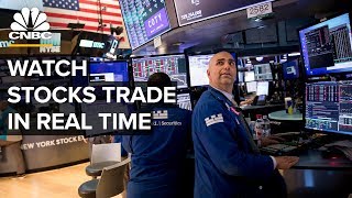 Watch stocks trade in real time after Dows third worstday ever– 3172020 [upl. by Rosenberger385]