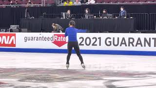 Kaori Sakamoto FS Practice  Skate America 2021 [upl. by Ahseekan526]