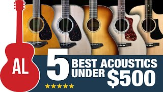 5 Best Acoustic Guitars Under 500 [upl. by Ettelocin984]