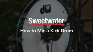 How to Mic a Kick Drum by Sweetwater [upl. by Tnarb]