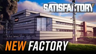 NEW Realistic Factory Design in Satisfactory [upl. by Iney]