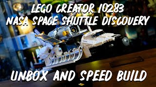 LEGO 10283 NASA Space Shuttle Discovery amp Hubble Telescope  Unbox amp Build No Commentary [upl. by Faxon991]