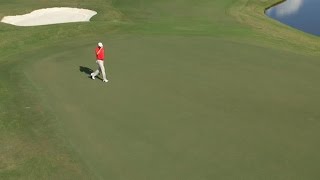 Retief Goosen rattles in a 51footer at Sanderson Farms [upl. by Rorie]