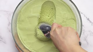 Homemade Matcha Ice Cream Recipe [upl. by Allista]