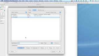 Creating Tables in Filemaker® [upl. by Randy]