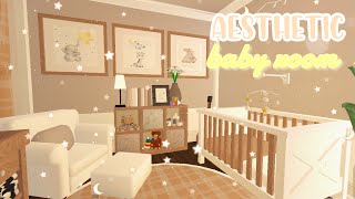 FALL BABY ROOMNURSERY ROBLOX BLOXBURG [upl. by Narret]