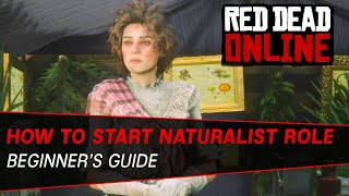 How To Start The Naturalist Role  Red Dead Online Naturalist DLC [upl. by Radley]