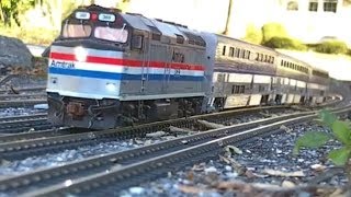 Amtrak Superliner in G Scale [upl. by Tadio]