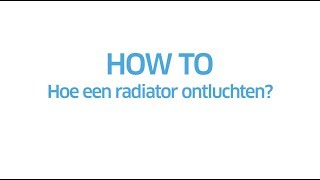 ENGIE  How to hoe een radiator ontluchten [upl. by Iorio]