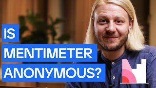 Is Mentimeter Anonymous Who Answered What [upl. by Eibmab]