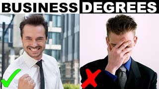 The BEST DOUBLE Majors For BUSINESS Degrees [upl. by Ylevol]