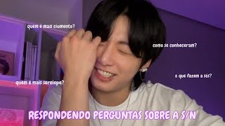 REDUBLAGEM JUNGKOOK  respondendo perguntas sobre a sn [upl. by Namyw616]