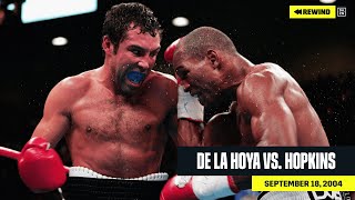 FULL FIGHT  Oscar De La Hoya vs Bernard Hopkins DAZN REWIND [upl. by Ahsenyt230]