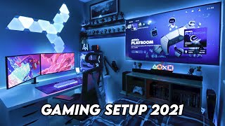 Gaming Setup  Room Tour  2021  Ultimate Small Room Setup [upl. by Eniad880]