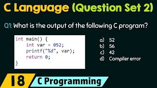 C Programming Important Questions Set 2 [upl. by Charmian]