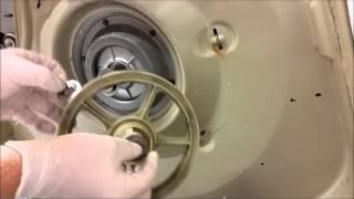 How To Replace A Maytag Whirlpool Thrust Bearing Transmission And Motor Pulley [upl. by Krutz109]