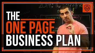 How to Write a One Page Business Plan [upl. by Bacon937]