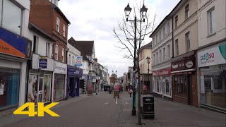 Aldershot Walk Town Centre【4K】 [upl. by Eelirrem]