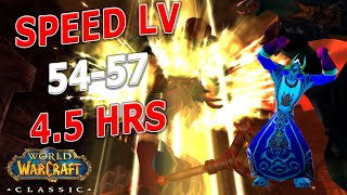 WoW Classic  Mage SOLO Speed Level 5457 in 45 Hours [upl. by Skricki719]