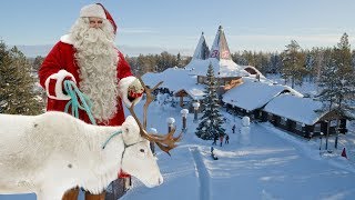 Best of videos of Santa Claus Village 🦌🎅🎄 Rovaniemi Lapland Father Christmas Finland Arctic Circle [upl. by Nyasuh]