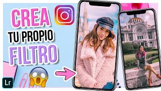 COMO CREAR TU PROPIO FILTRO PARA FOTOS DE INSTAGRAM ♥ Jimena Aguilar [upl. by Kline]