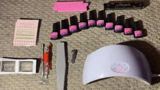 DIY GEL MANICURE SET BY COSCELIA [upl. by Cookie]