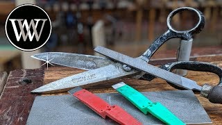 How To Sharpen Scissors Like A Pro [upl. by Mail]